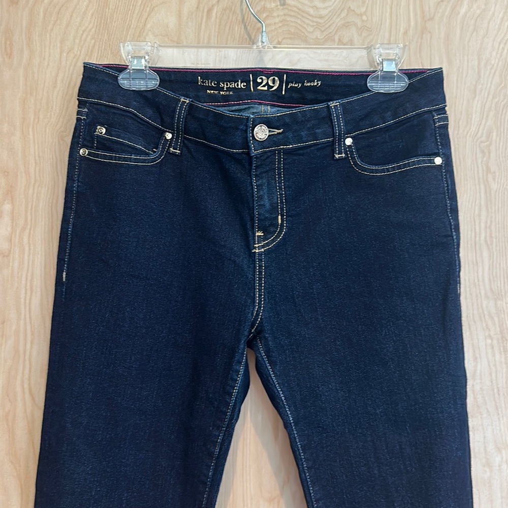 Brand new Kate Spade Skinny dark denim jeans.